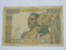 1000 Francs 1959-1965- COTE D´IVOIRE - Banque Centrale Des Etats De L´Afrique De L´Ouest  1959-1965 - Côte D'Ivoire