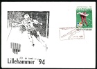 1994 Romania.  FDC Cover.  Winter Olympic Games Lillehammer. (V01156) - Winter 1994: Lillehammer