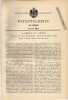 Original Patentschrift -  E. Goetze & Co In Berlin , 1900 , Presse Für Tee !!! - Tools