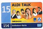 GERMANIA (GERMANY) - E PLUS / MEDION MOBILE  (GSM RECHARGE) - PEOPLE      - USED ° - RIF. 5838 - GSM, Cartes Prepayées & Recharges