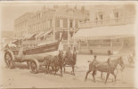 BERCK - PLAGE : Le Canot De Sauvetage " Amiral Courbet "rentrant D'un Exercice : Superbe Carte Photo ! - Berck