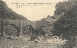 Lozère- Villefort -Vieux Pont Romain à Bayard. - Villefort