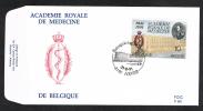 BELGIE   FDC  ACADEMIE ROYALE DE MEDECINE    1991 - 1991-2000