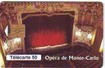 MONACO MF 46 OPERA DE MONTE CARLO 50U GEM 07/97 N° B77186006 BON ETAT - Monaco