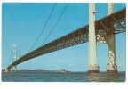 USA – United States, The Mackinac Bridge, Michigan, Used Postcard [P7995] - Sonstige & Ohne Zuordnung