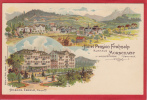 MORSCHACH HOTEL FROHNALP, LITHO 1897 / 1905 - Morschach