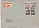 1944 Bohemia & Moravia Registered Cover, Letter.  Praha 2.XI.44. (D03001) - Covers & Documents