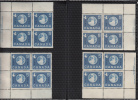 Canada 1959 Mint No Hinge (see Desc), Corners Plate #1 Sc# 384 - Neufs