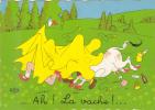 CPSM HUMOUR PAR ILLUSTRATEUR DUBOUT - Ah ! La Vache !.... - Dubout