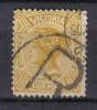 R647 - VICTORIA , V Over Crown Fil Capovolta . Dent  12x12 1/2 - Used Stamps