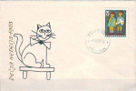 YUGOSLAVIA - JUGOSLAVIJA  -  CHILDRE'S  WEEK - MONK - TOMCAT -  FDC  - 1963 - Poppen