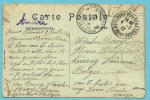 Kaart Vanuit France Met PMB , Aankomst VEURNE / FURNES Op 6/07/1917 (onbezet Belgie) Om Te Bestellen Aan ..... !!!! - Not Occupied Zone