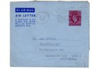 64334)lettera Aerea Australiana Con Un Valore + Annullo 6-9-1950 - Usados