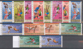 Burundi COB 712/9+airmail 423/8 Olympic Games Motreal Used - Gebraucht