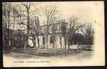 CPA  PRECURSEUR- FRANCE- LECTOURE (32)- LA PROMENADE DES MARRONNIERS EN 1900- VUE D' HIVER- L'EGLISE- - Lectoure