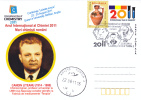 CANDIN LITEANU, GREAT CHEMIST, 2011, SPECIAL CARD, OBLITERATION CONCORDANTE, ROMANIA - Chimie