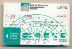 TICKET DE METRO : Barcelone T-10 1 ZONA, ATM Barcelona (Espagne) Lot TS2, Autoritat Del Transport Metropolita - Europa