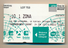 TICKET DE METRO : Barcelone T-10 1 ZONA, ATM Barcelona (Espagne) Lot TS3, Autoritat Del Transport Metropolita - Europa