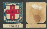 JAMAICA Old Vignette Poster Stamp Coat Of Arms Wappe * - Jamaica (...-1961)