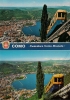 COMO (ITALIE) Funiculaire Pour BRUNATE LOT De 2 CPM - Funiculaires