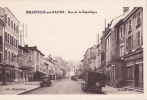 BELLEVILLE Sur SAONE " Rue De La  République " - Belleville Sur Saone
