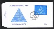 BELGIE  FDC  WERELDDAG VAN DE POST    1998 - 1991-2000