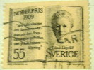 Sweden 1969 Nobel Prize Winner Selma Lagerdof 55ore - Used - Used Stamps
