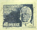 Sweden 1966 Reform Louis De Geer 40ore - Used - Used Stamps