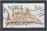 NORWAY 1974 Centenary Of Universal Postal Union - 1k Buildings Of The World  FU - Gebraucht