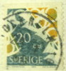 Sweden 1964 Post Horns 20ore - Used - Used Stamps