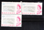 Bahamas 1965 Island Development 6p Blk Of 3 MNH - 1963-1973 Interne Autonomie