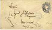 Carta Entero Postal London 1894, Inglaterra, Entier Postal - Briefe U. Dokumente