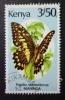 KENYA 1988-90: Scott 434 / Y&T 420 / Mi 424 / SG 444, Butterflies Papillons, O - FREE SHIPPING ABOVE 10 EURO - Kenya (1963-...)