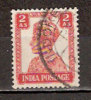 Timbre Inde Anglaise Y&T N°167 Obl. Georges VI. 2 Annas. - 1936-47 King George VI