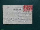 A0924A  BRIEFKAART   NAAR BELGIE  1925 - Cartas & Documentos