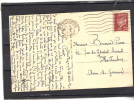 Yvert  515 - 21/7/ 1942 Sur Carte Postale Montluçon Vieux Château Horloge - Lettres & Documents