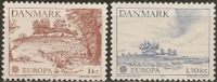 Czeslaw Slania. Denmark 1977. CEPT. Michel 639-40 MNH. - Nuovi