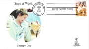 Dogs At Work First Day Cover, From Toad Hall Covers, #3 - 2011-...