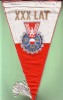 POLAND - Flag, Racing - Motorsport, Motorbike, 30 Year Polish Association Of Motorsport , Year 1980 - Uniformes Recordatorios & Misc