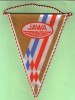 CZECH REPUBLIC - Flag, Racing - Motorsport, Motorbike, Jawa Motors, Year Cca 1970 - Apparel, Souvenirs & Other