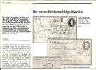 Mexiko, Die Ersten Brief-Ganzschen 1874-1884. Informationen Auf 2 DIN A 4 Doppelseiten - Philately And Postal History