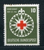 Germany 1953 Sc 696 Mi 164 MNH Red Cross CV 26 Euro - Neufs