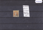 TIMBRE D ESPAGNE  OBLITERES  NR 48  4 C ORANGE SUR VERT PALE   SIGNEES - Used Stamps