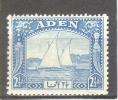 (SA0490) ADEN, 1937 (Dhow, 2½a., Blue). Mi # 5. Mint Hinged* Stamp - Aden (1854-1963)