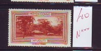 FRANCE. TIMBRE. VIGNETTE. COLONIE FRANCAISE. BELLE FRANCE.....MOYEN CONGO M VOUTI - Turismo (Viñetas)