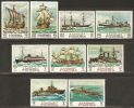 Fujeira 1968 Mi# 234-242 A ** MNH - Maritime History / Ships - Fujeira