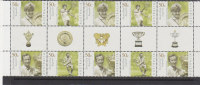 Australia  2003 Tennis  Gutter Strip MNH - Feuilles, Planches  Et Multiples