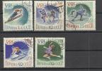 USSR 1960 - OLYMPIC WINTER GAMES - CPL. SET - USED OBLITERE GESTEMPELT - Hiver 1960: Squaw Valley