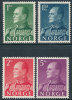 NORWAY 1959 KING OLAV V HIGH VALUES TO 5 KR SC # 370-373 VF MNH SCARCE - Nuovi