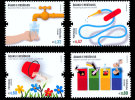 PORTUGAL 2011 - L'Eau, Campagne Ecologique // 4v Neuf - Mnh Set - Unused Stamps